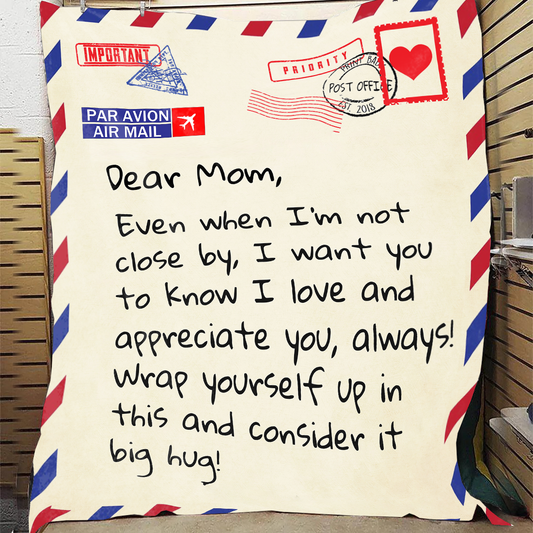 Dear Mom | Fleece Blanket