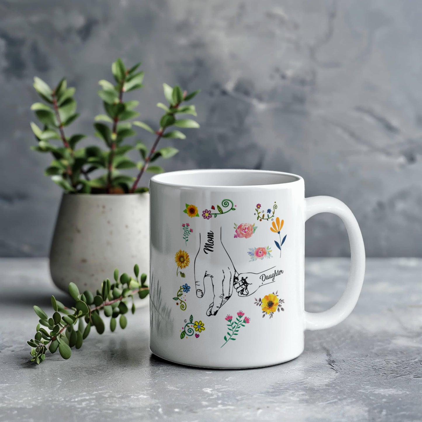 Mom & Daughter | Ceramic Mug