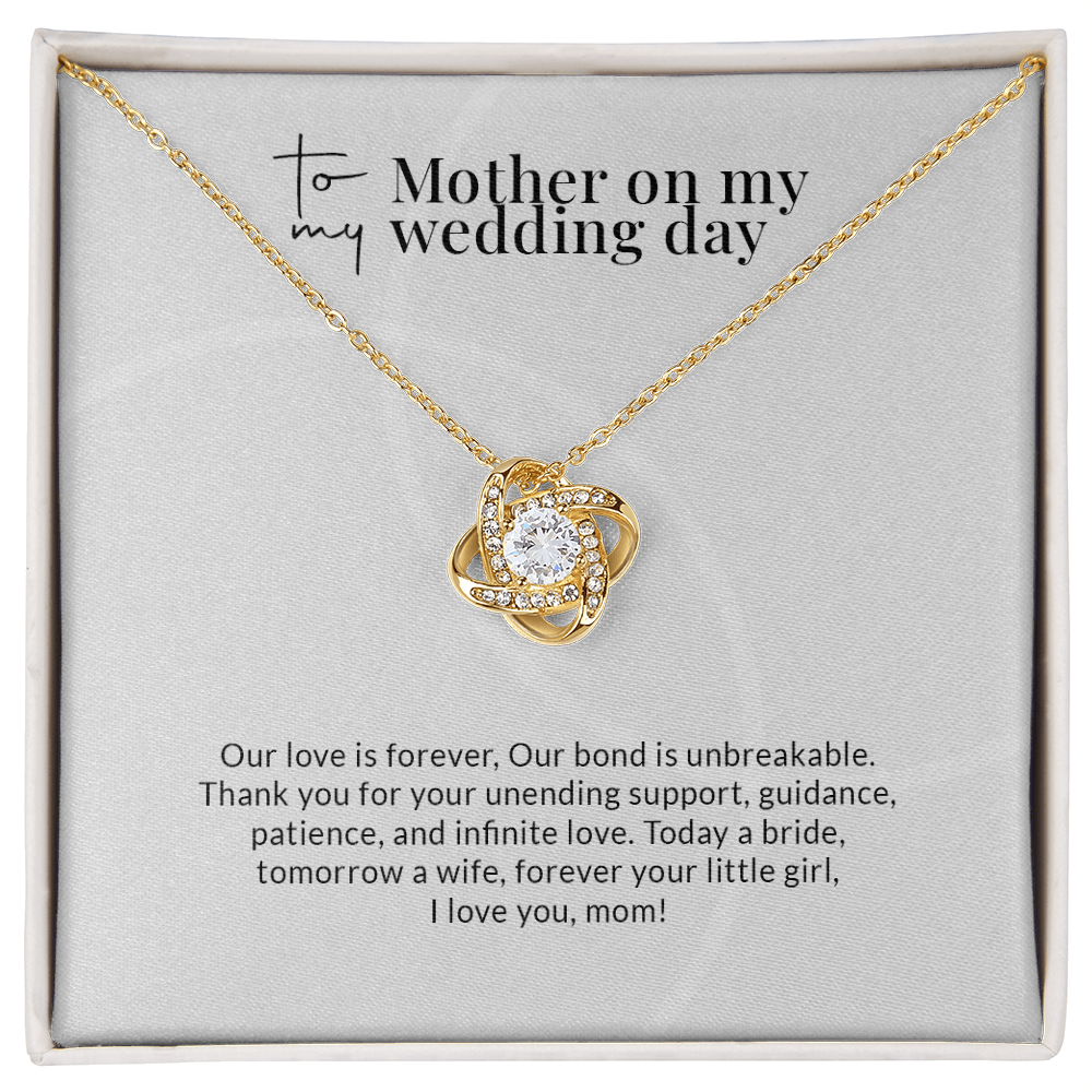 To My Mother | Love Knot Necklace