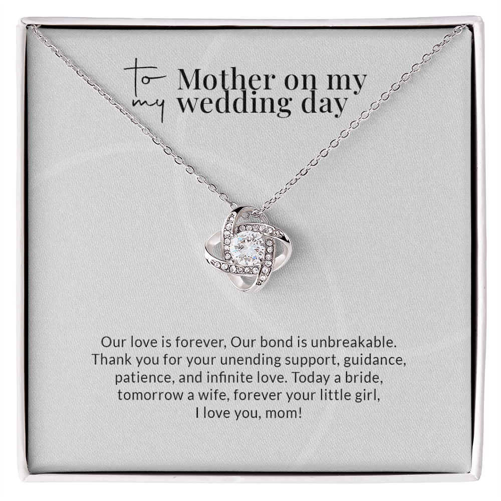 To My Mother | Love Knot Necklace