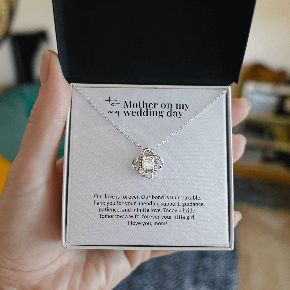To My Mother | Love Knot Necklace