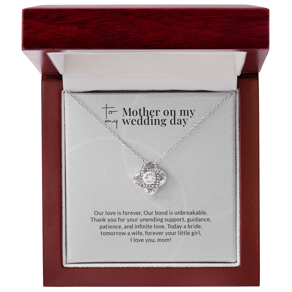 To My Mother | Love Knot Necklace