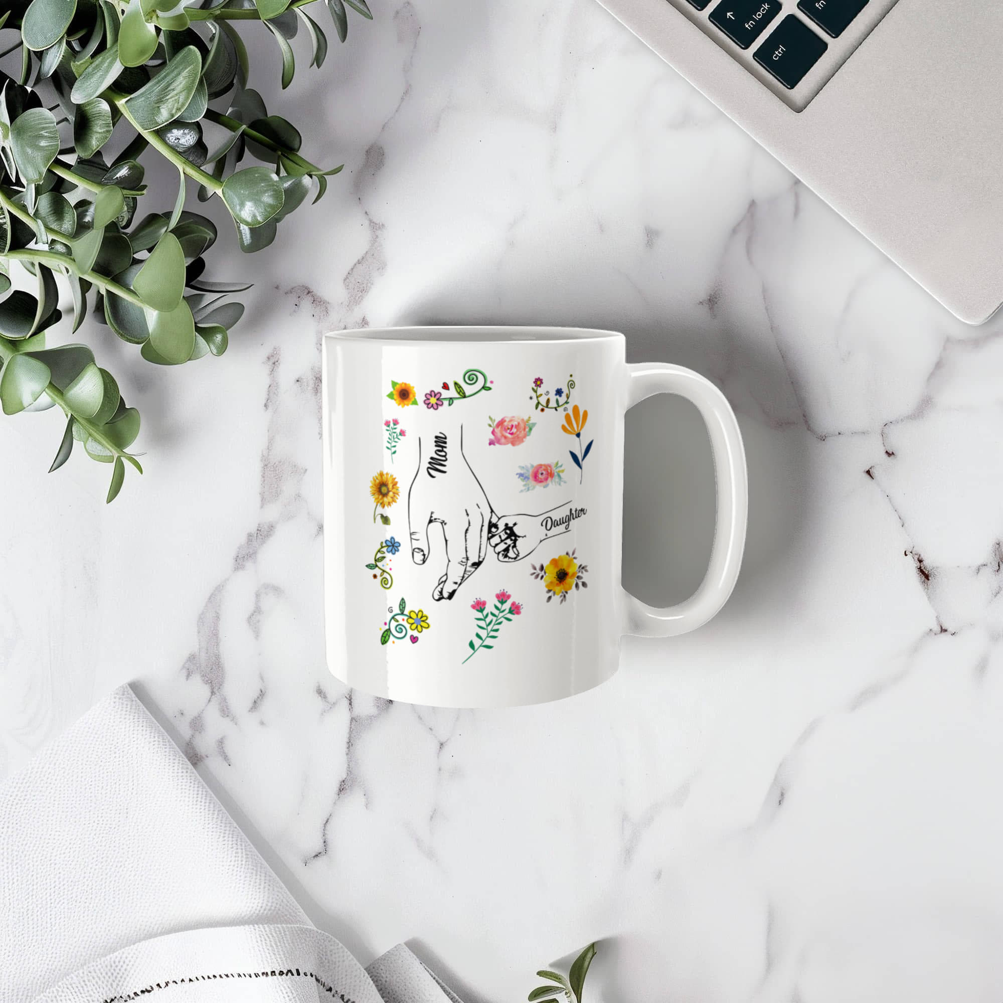 Mom & Daughter | Ceramic Mug